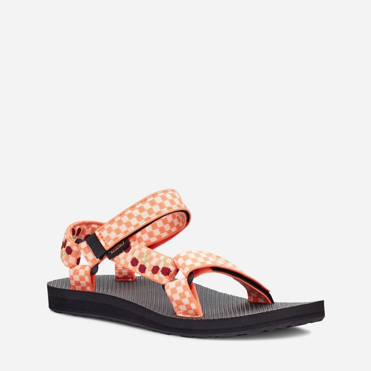 Teva white original on sale universal flat sandals